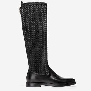 Cole Haan black leather boots
